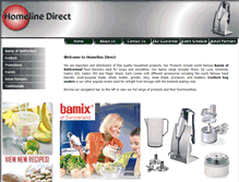 Tablet Screenshot of homelinedirect.co.za